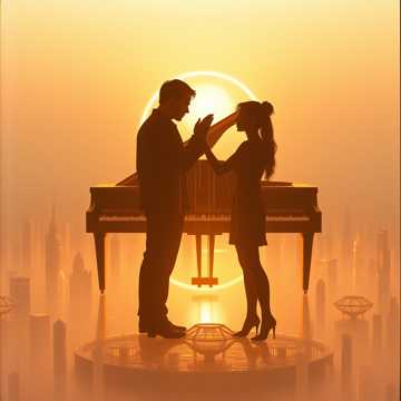 Cover art for my love by Elizabeth Daya