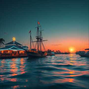 Cover art for Piratas do porto by Aline Orella