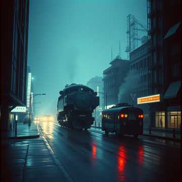 Cover art for Midnight Engine by 木下航輔