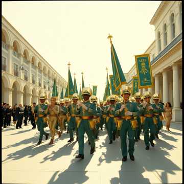 Cover art for SPI-MA Award – Festmarsch by Laura Rise-Against