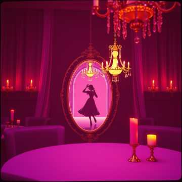 Cover art for mad love masquerade by ethan Malnaa