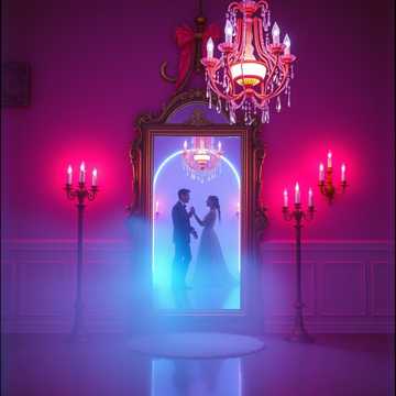 Cover art for mad love masquerade by ethan Malnaa