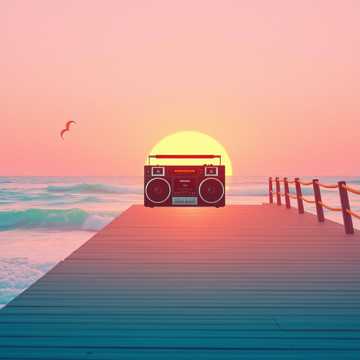 Cover art for Vamos a la Ola by idk emka