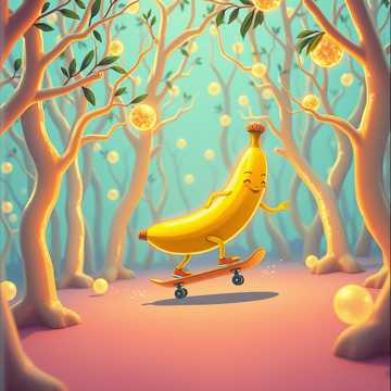 Cover art for Bouncy Banana Chase by Ku Bin