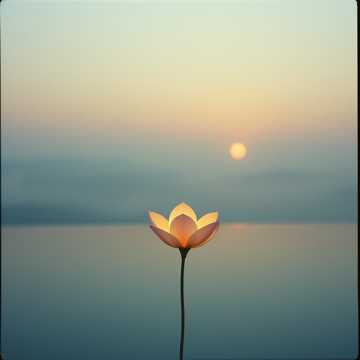 Cover art for Slow Blooming Sky by Saskia W.