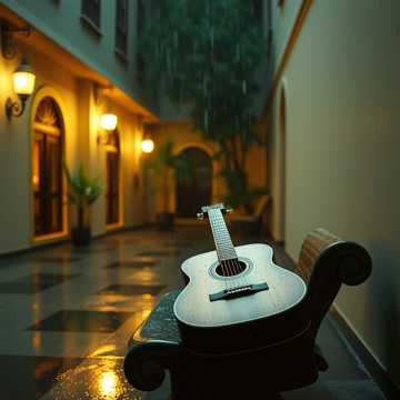 Cover art for Monsoon Courtyard by Yash Rajput