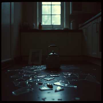 Cover art for glass by Lee Len2