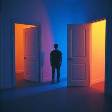 Cover art for Entre Duas Portas by Ângelo Fzf