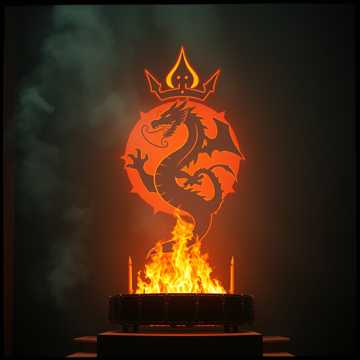 Cover art for Young Dragon (Ashen Reign) by Loren McCormack