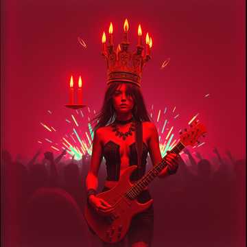 Cover art for Merve, Raise the Chaos by Holly Crap