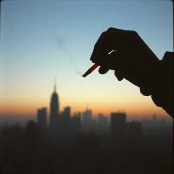 Cover art for сигарета тлеет на рассвете by Женя Ушаков