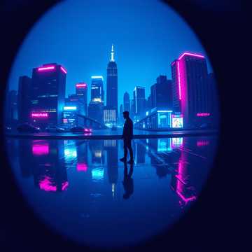 Cover art for Midnight Mirror by Nicolas Vedovaldi