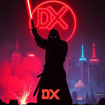 Cover art for DX by Jay Berte