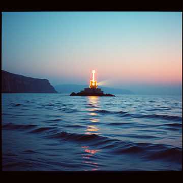 Cover art for Shoreline of Echoes by Emanuele Greco