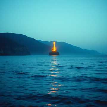 Cover art for Shoreline of Echoes by Emanuele Greco