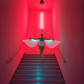 Cover art for Stage Lights in My Eyes by Mohimbegim Odilova