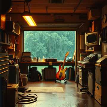 Cover art for Thunderstorm Garage by Uzumymw