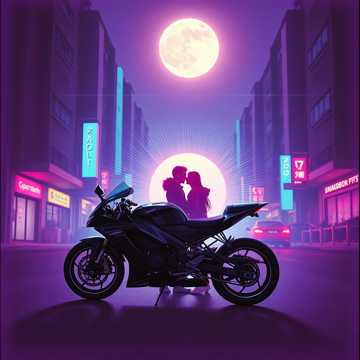 Cover art for nightcall by Mazilu Alexandru