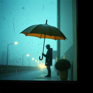 Cover art for Di Bawah Hujan Aku Menjaga by iamter ID