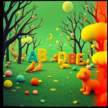 Cover art for Alphabet Whimsy by Samina