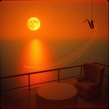 AI Music Generator - Saffron Moon, Velvet Eyes - AI-generated song