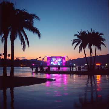 Cover art for Fiesta en San Bernardino by Albert Lugo