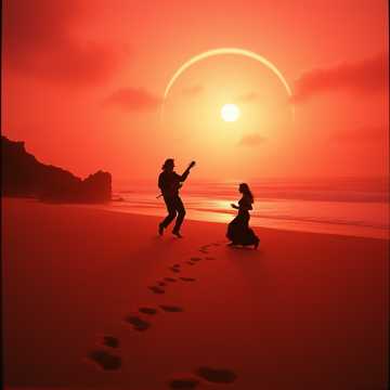 Cover art for Huellas En La Arena by Gonzalo Garcia Nevado