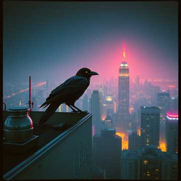 Cover art for Midnight Crow by bokosborbala