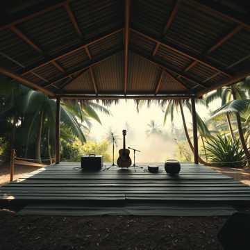 Cover art for Jungle Yard Calypso by Teh Poots