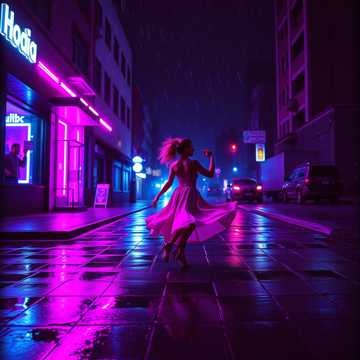 Cover art for Purple Heat Tonight by Louis Darty