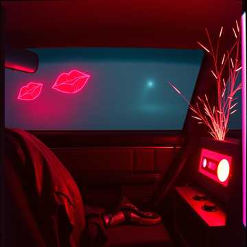 Cover art for Backseat Valentine by Dee Stalin