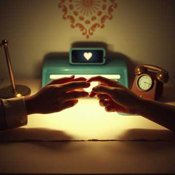 Cover art for our love story by nayshreepachori@gmail.com