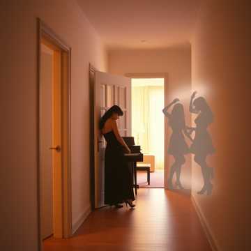 Pochette de Derrière Tout Ça par Jennifer Marchand