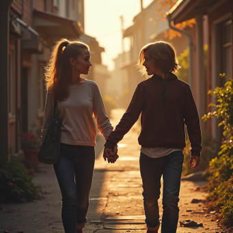 Portada de O Amor de Karen e Patrick por Gui Silva