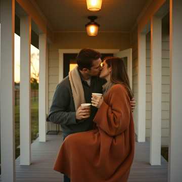 Cover art for Forehead Kisses by Andrea Joevenazzo