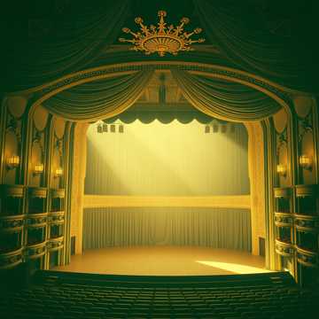 Frederik VeisのCurtain Up, Once Upon a Timeのカバーアート