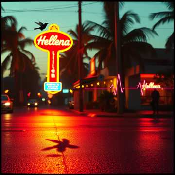 Cover art for Deadly Love (Hellena) by Abraham T Dorbor, Jr