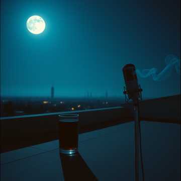 Cover art for Moon in My Cup by santos magalhaes