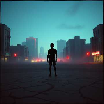 Cover art for Glass Fangs in Neon Fog by Sietesuicide