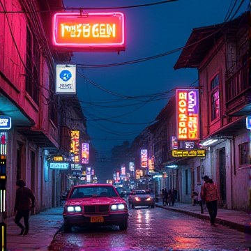 Обложка Hustle For Lagos Street от NETLIGHT SHIPPING