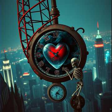 Обложка Blood in the Metronome от Cross Ice