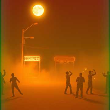 Capa de Lídio, Água e a Coxinha por Ivan Lima Fonseca