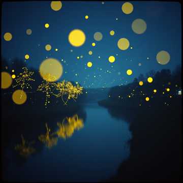 Cover art for Midnight Fireflies by Marry Lena