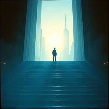 Cover art for Rise Through the Blue by ISAI LOPEZ BROCA