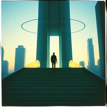 Cover art for Rise Through the Blue by ISAI LOPEZ BROCA