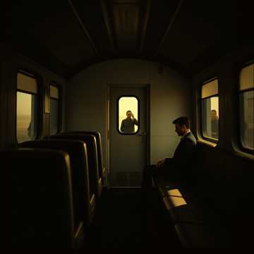 Cover art for Tren de Miradas by Johari Roberts