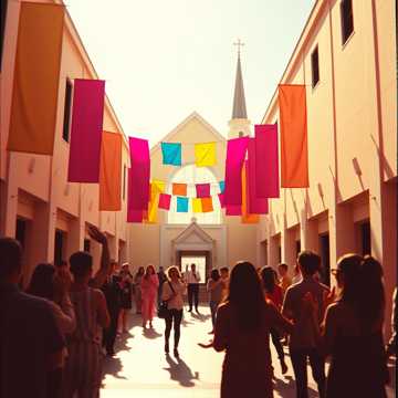 Pochette de SA OLAS, WE'RE HAPPY! par Emmanuel Cayocyoc