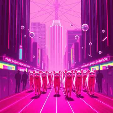 Cover art for Pixel Meow Parade by dr1amcore 987