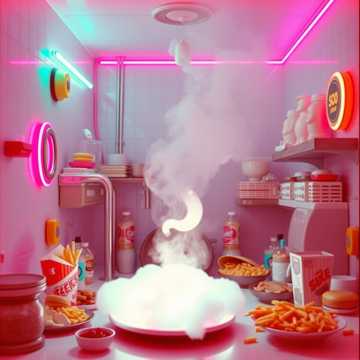 DJ Rennie의 Fast food 커버 아트