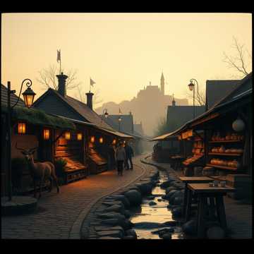 Portada de Cozy Market of Eldoria por Ahmet Belindir